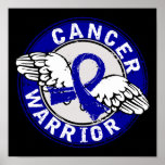 Warrior 14C Colon Cancer Print