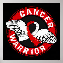 Warrior 14C Oral Cancer Poster