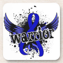 Warrior 16 Ankylosing Spondylitis Drink Coasters