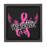 Warrior 16 Breast Cancer Premium Keepsake Boxes