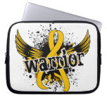 Warrior 16 Childhood Cancer Laptop Computer Sleeves