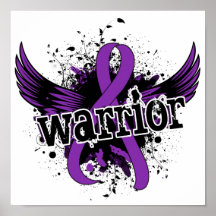 Warrior 16 Crohn's Disease Print