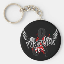 Warrior 16 Melanoma Key Chain