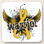 Warrior 16 Neuroblastoma Beverage Coasters