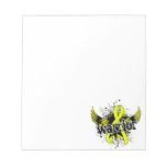Warrior 16 Testicular Cancer Memo Note Pad