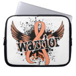 Warrior 16 Uterine Cancer Laptop Sleeves