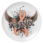 Warrior 16 Uterine Cancer Dinner Plate