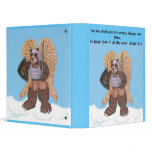 Warrior Angel Bear Binder