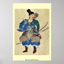Warrior archer Ukiyo-e. Posters