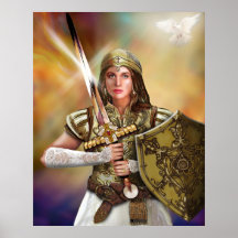 Warrior Bride of Christ Posters