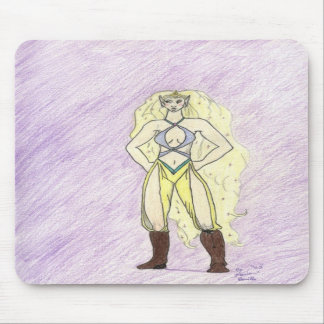 Warrior by Marianne Mouse Pads