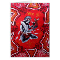 WARRIOR CHANT GREETING CARD