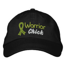 Warrior Chick - Lymphoma Embroidered Hats