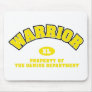 Warrior Department Mousepad