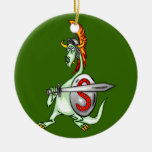 Warrior Dragon Ornaments