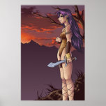 Warrior Elf Print