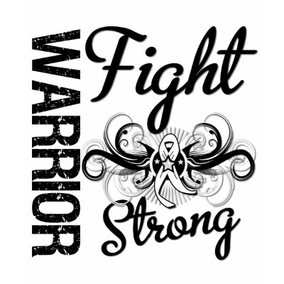 Warrior Fight Strong Bone Cancer shirt
