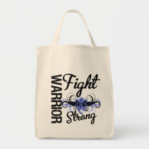 Warrior Fight Strong Stomach Cancer Bag