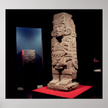 Warrior, from the Toltec Culture Poster