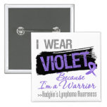 Warrior - Hodgkins Lymphoma Ribbon buttons