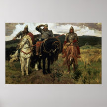 Warrior Knights, 1881-98 Print