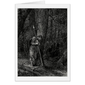 Leaning Tree Greeting Cards | Zazzle