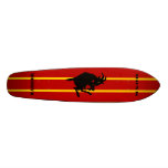 Warrior Monk Goat Old Skool Style Custom Skateboard