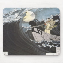 Warrior Monk, Yoshitoshi, 1886 Mousepad