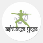 Warrior Pose Ashtanga Yoga Stickers