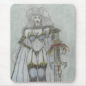 Warrior Princess mousepads by KnightOwl Warrior Princess mousepads