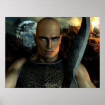 'Warrior' Print