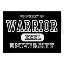 Warrior University Dark cards