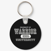 Warrior University Dark keychains