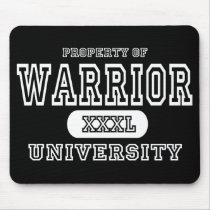 Warrior University Dark mousepads