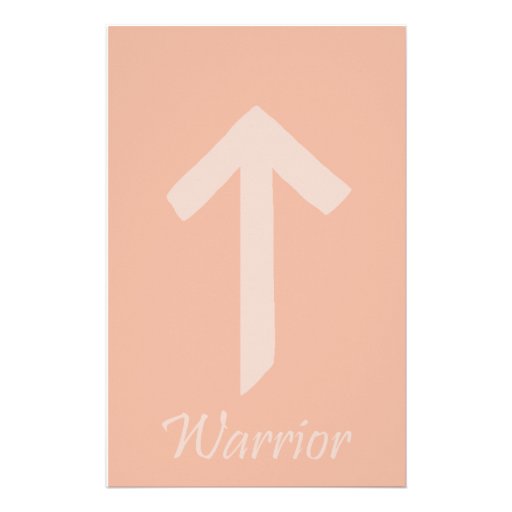 Warrior Viking Rune Stationery Zazzle
