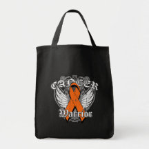 Warrior Vintage Wings - Leukemia Tote Bag
