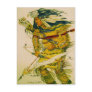 Warrior with Flaming Arrow Postcard