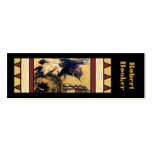Warrior with Headdress and Shield Bookmarks Business Cards