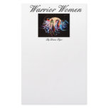 Warrior Women stationary Custom Stationery