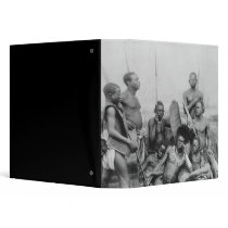 Warriors, Belgian Congo, 1894 3 Ring Binders