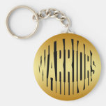 WARRIORS - GOLD KEY CHAIN