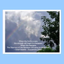 Warriors of the Rainbow postcards