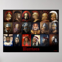 Warriors Print