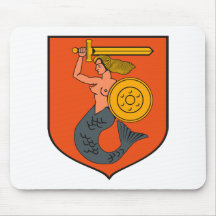 Warsaw Coat of Arms Mousepad