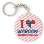 Warsaw, North Carolina keychains