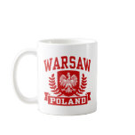 Warsaw Poland mugs