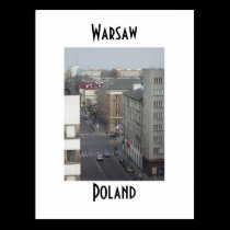 Warsaw, Poland postcards