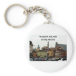 WARSAW POLAND STARE MIASTO OLD TOWN keychains