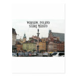 WARSAW POLAND STARE MIASTO OLD TOWN POST CARDS