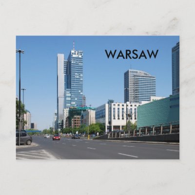 WARSAW POST CARD